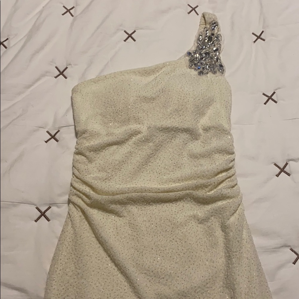 One shoulder Night Dress